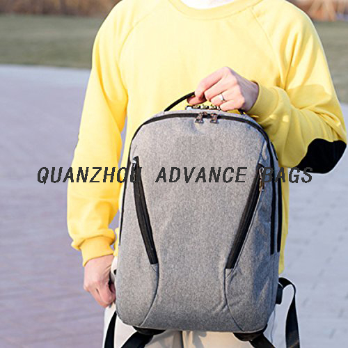 Business USB Charginig Mochila para viajes de negocios y ocio al aire libre Mochila para computadora portátil Mochila impermeable para la universidad