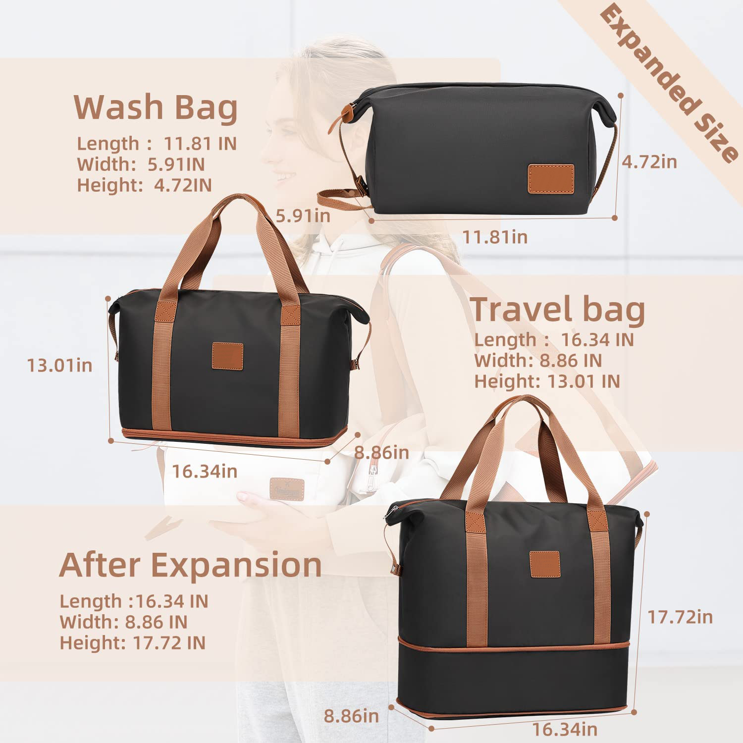 Bolsa de viaje Bolsa de gimnasia Bolsa de deportes Bolsas al aire libre bolsas de lona duradera