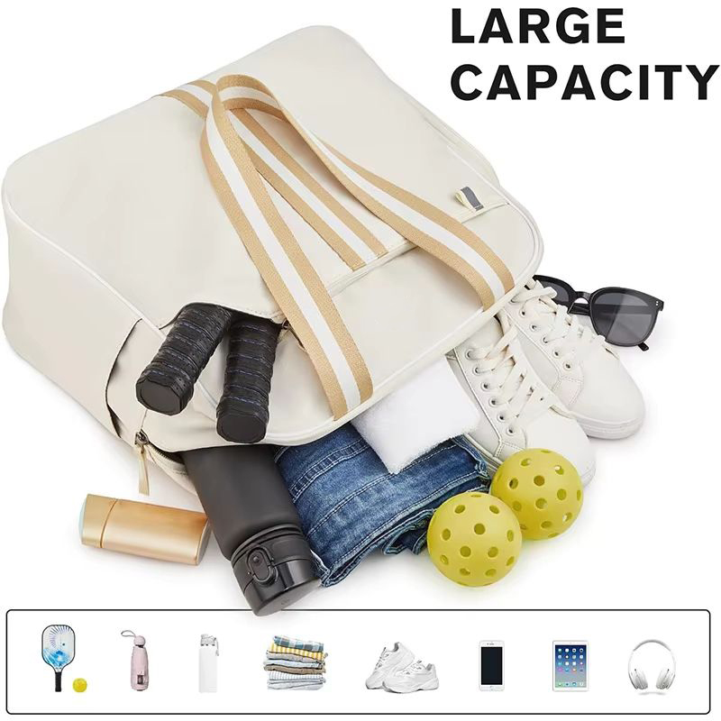 Nueva bolsa de tenis, bolsa de raqueta de mano, bolsa de raqueta de bádminton portátil para exteriores, mochila de tenis