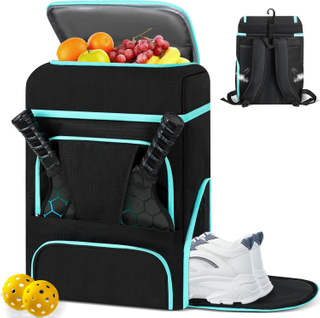 Advance-mochila deportiva para raqueta de tenis Pickleball, resistente al agua, 33L, cierre de cremallera, compartimento separado para zapatos, funda para portátil