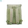 Mochila térmica enrollable con aislamiento superior, mochila para almuerzo de gran capacidad, bolsa de almacenamiento de alimentos de poliéster para Picnic, Camping, viajes al aire libre
