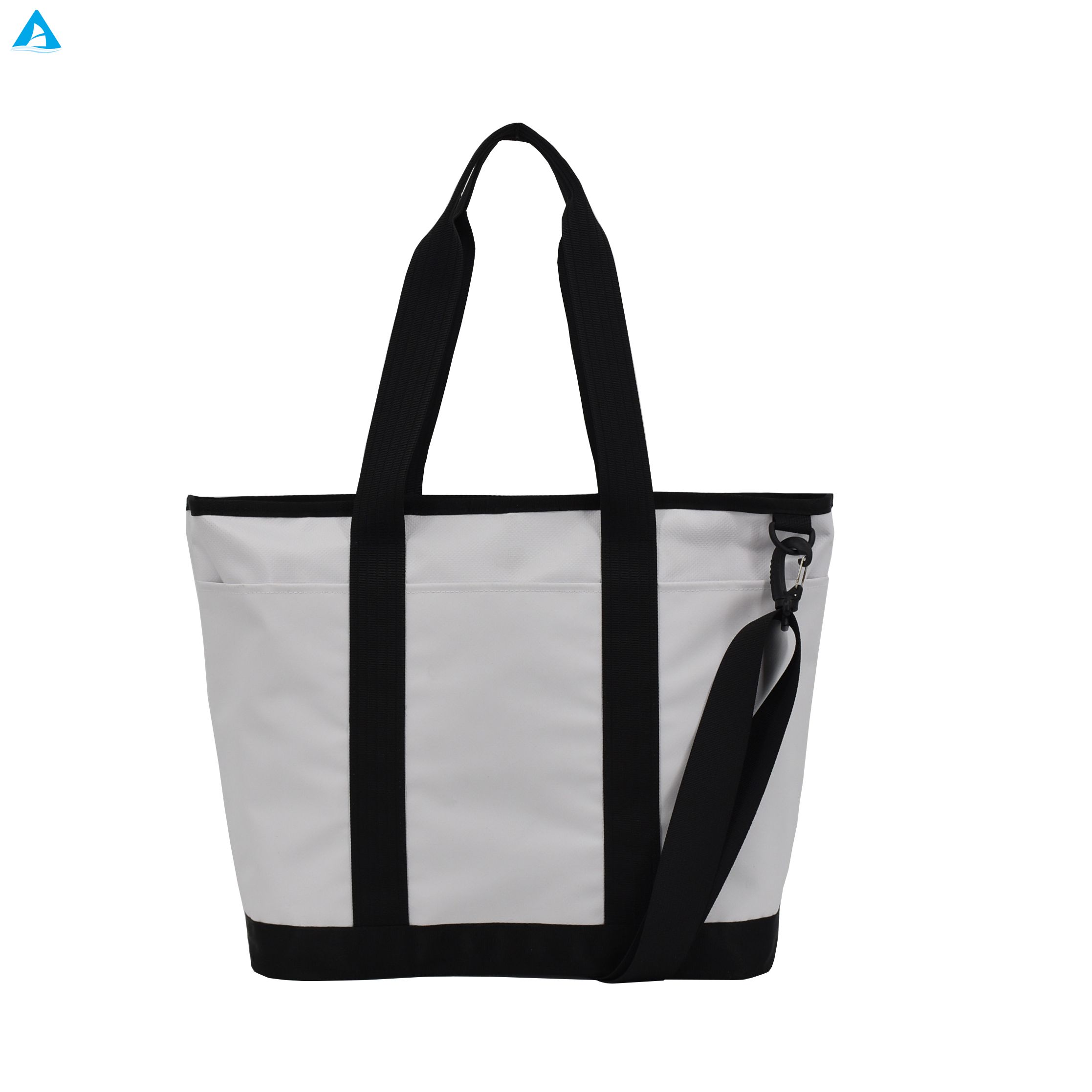 Bolso de mano mate impermeable, diseño 2 en 1 de gran capacidad con correa desmontable, bolso de mano con asa ancha para gimnasio, oficina, viajes diarios