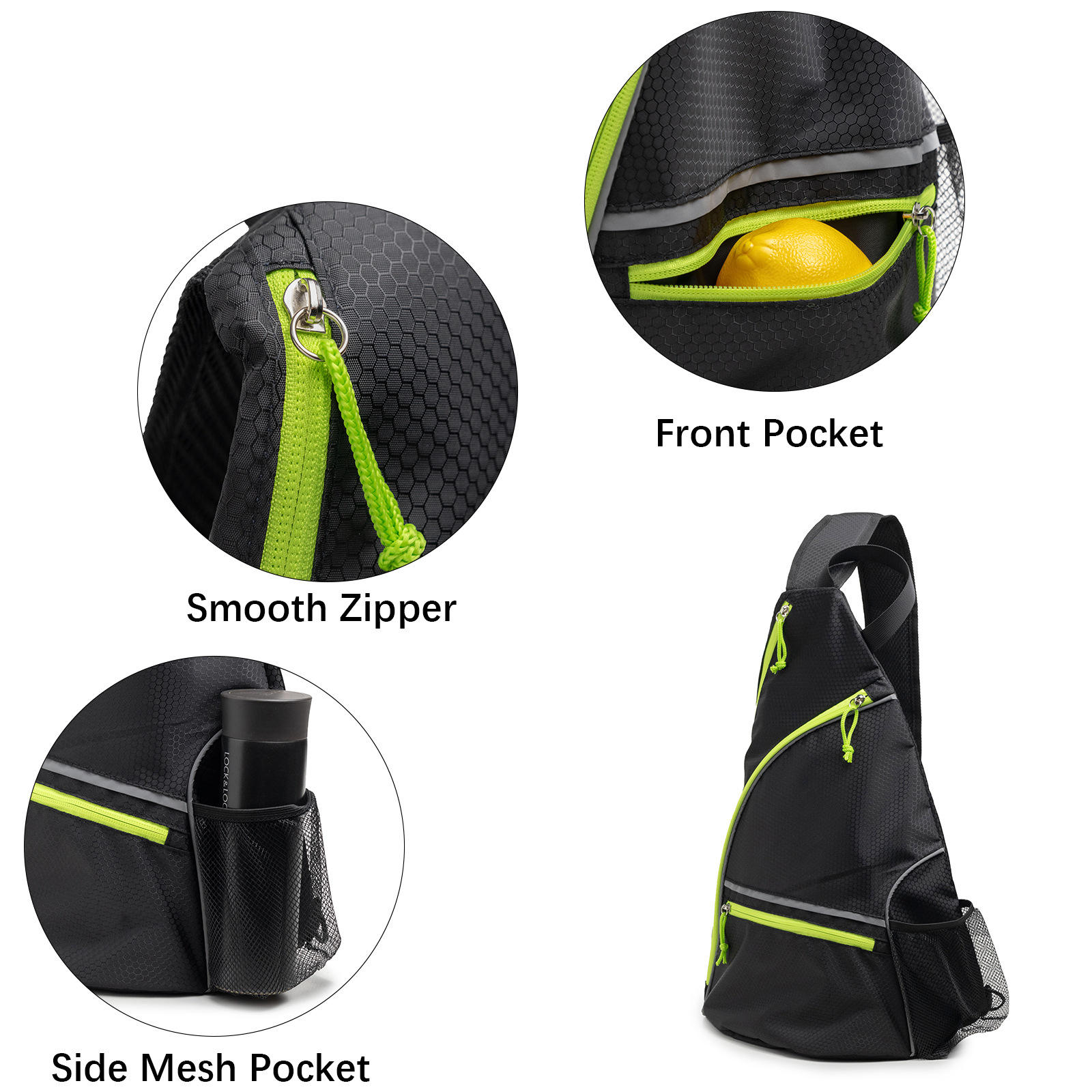 Bolsas portátiles unisex para raquetas de tenis y Pickleball, diseño Triangular, Material de poliéster, resistente al agua, capacidad de 30-40L, uso deportivo