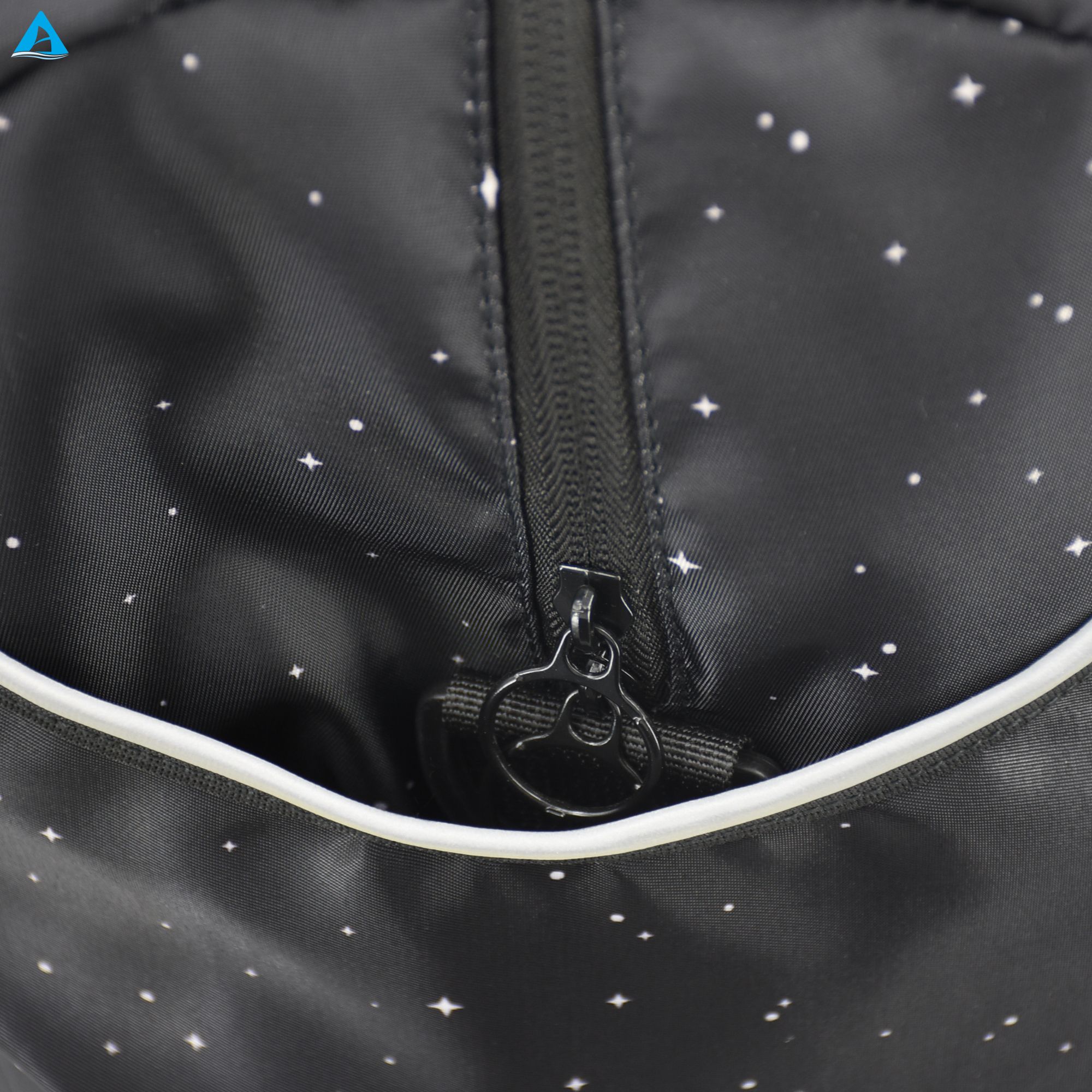 Bolso de lona deportivo de nailon resistente al agua con diseño de estrellas a la moda, bolso de viaje portátil para gimnasio para mujer de gran capacidad, bolso de fin de semana