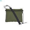 Bolso de hombro individual de gran capacidad para acampar al aire libre, mochila informal cruzada Unisex, riñonera de pecho de alta gama con cremallera de poliéster