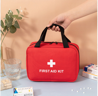 Bolsa de emergencia grande personalizada para exteriores, almacenamiento en el hogar, botiquín de primeros auxilios, bolsa portátil de rescate para medicamentos contra terremotos