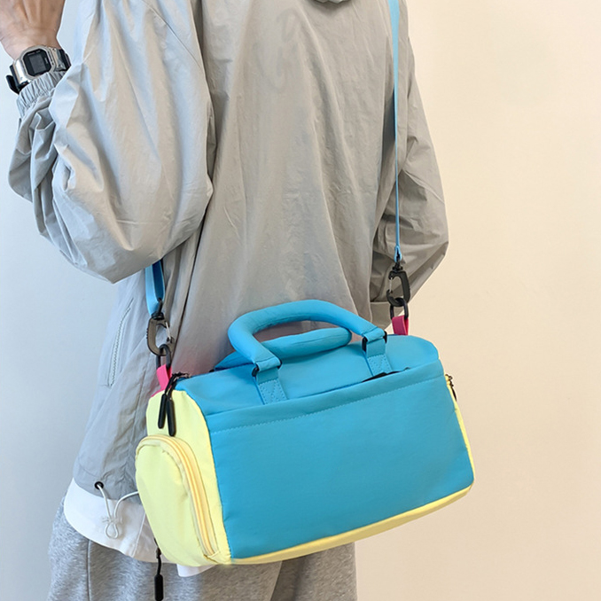 Neceser de viaje colorido multifuncional, bolsa de almacenamiento de cosméticos con correa para equipaje, bolsa de tenis deportiva para viaje y Fitness