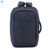 Mochila con marco interno impermeable unisex con logotipo personalizado de fábrica, bolsa para portátil transfronteriza negra con forro de poliéster