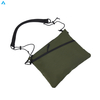 Bolso de hombro individual de gran capacidad para acampar al aire libre, mochila informal cruzada Unisex, riñonera de pecho de alta gama con cremallera de poliéster