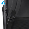 Mochila de negocios Unisex de gama alta, bolso de lona de gran capacidad, cremallera de poliéster resistente al agua, ordenador Simple de alta calidad