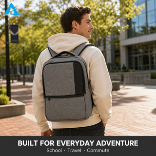 Mochila para ordenador portátil de nailon directa de fábrica, bolso urbano resistente al agua de 15,6 pulgadas para viajes escolares de negocios, hombres y mujeres