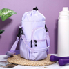 Bolso cruzado portátil personalizado para botella de agua con cordón, bolso ligero con aislamiento para taza de agua, con múltiples bolsillos de almacenamiento