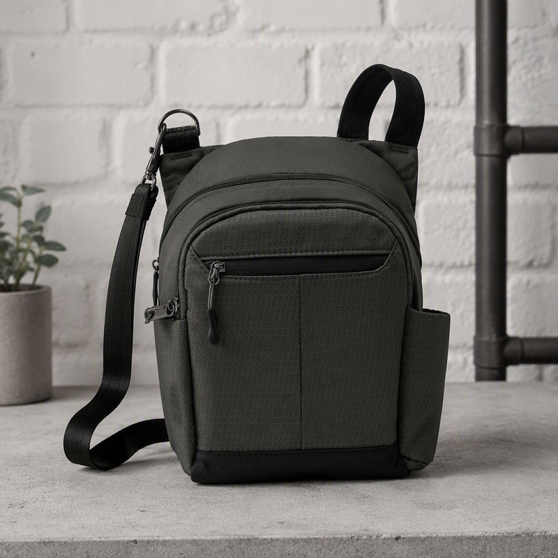 Bolso bandolera de diseño Retro minimalista personalizado, bolso cruzado deportivo informal, bolso de hombro impermeable portátil para viajes al aire libre