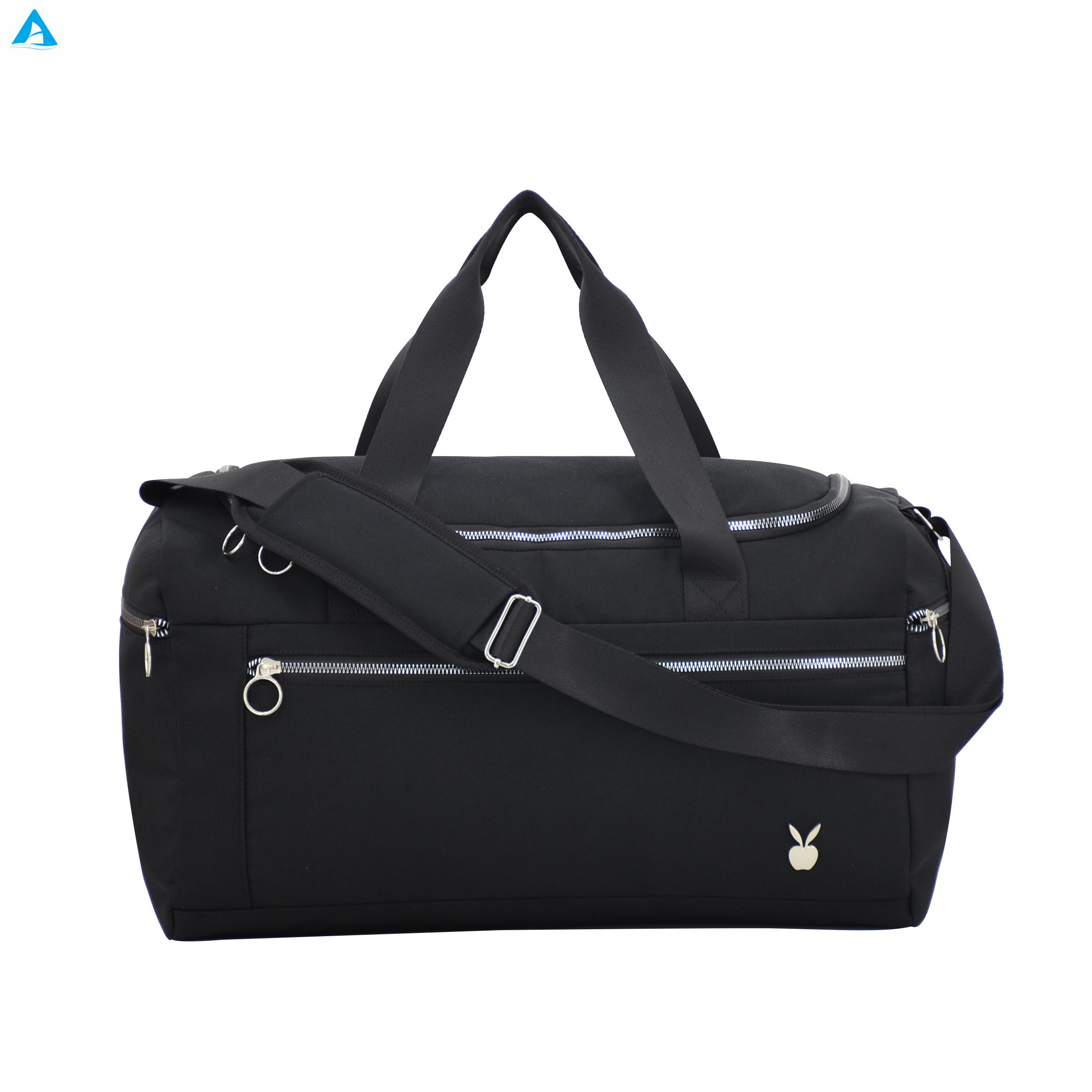 Bolsa de viaje impermeable de alta calidad para mujer, bolso deportivo multiusos para gimnasio, logotipo personalizado, venta al por mayor de fábrica