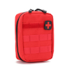Bolsa médica Molle táctica de alta calidad, estuche para botiquín de primeros auxilios, bolsa para traumatismos IFAK de poliéster, parche cruzado, cremallera doble de liberación rápida