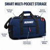 Mochila de viaje 2 en 1 personalizada de fábrica, bolsa de gimnasio deportiva de gran capacidad con almacenamiento multibolsillo para actividades al aire libre