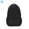 Mochila clásica negra para ordenador portátil de 14 pulgadas, bolso de oficina de negocios de nailon duradero con 3 compartimentos y bolsillos para botellas para viajes escolares para hombres