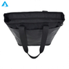 Bolso de mano 2 en 1 de gran capacidad con correa de hombro desmontable, bolso negro mate de PU impermeable para gimnasio, oficina, viajes, mujeres y hombres