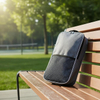 Pick Raqueta Bolsa Deportes Al Aire Libre Resistente Al Agua Portátil Ultraligero Entrenamiento Almacenamiento Moda Gran Capacidad Oxford Gris De Mano