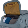 Bolsa de lona 2 en 1 impermeable portátil BSCI, mochila de viaje deportiva al aire libre de gran capacidad con logotipo impreso personalizado para hombres y mujeres