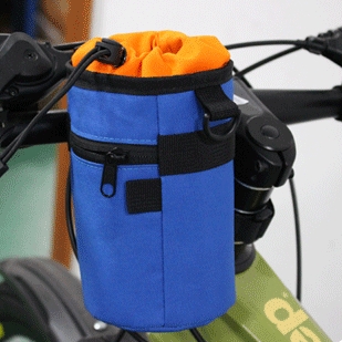 Advance impermeable aislado pequeño paño manillar botella de agua carretera pública bicicleta cubierta frontal bolsa de botella de agua de bicicleta