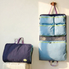 Bolsa organizadora de ropa con compartimentos con cremallera 6 en 1, bolso de viaje multifunción, bolsa de almacenamiento de ropa interior colgante portátil