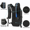 Mochila de hidratación para exteriores, chaleco con forro a prueba de fugas, malla transpirable para correr, ciclismo, mochila con tira reflectante para hombres y mujeres