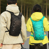 Mochila de hidratación impermeable para exteriores con tiras reflectantes y parte trasera de malla transpirable, mochila de ciclismo para acampar de 20L para hombres y mujeres