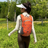Nueva mochila ligera impermeable para ciclismo para hombres y mujeres, mochila multifuncional para senderismo con soporte para casco, bolsillos laterales de malla