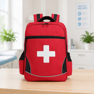 Bolsa de primeros auxilios, mochila médica de emergencia, bolsa de almacenamiento de medicamentos impermeable de gran capacidad, mochila portátil para exteriores