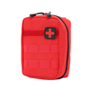 Bolsa médica Molle táctica de alta calidad, estuche para botiquín de primeros auxilios, bolsa para traumatismos IFAK de poliéster, parche cruzado, cremallera doble de liberación rápida