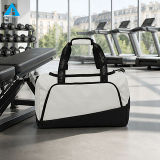 Bolsa de gimnasio de gran capacidad para hombre y mujer, bolsa de lona deportiva con correa ajustable, hombrera Sherpa, tela duradera Ripstop, bolsa de viaje para fin de semana