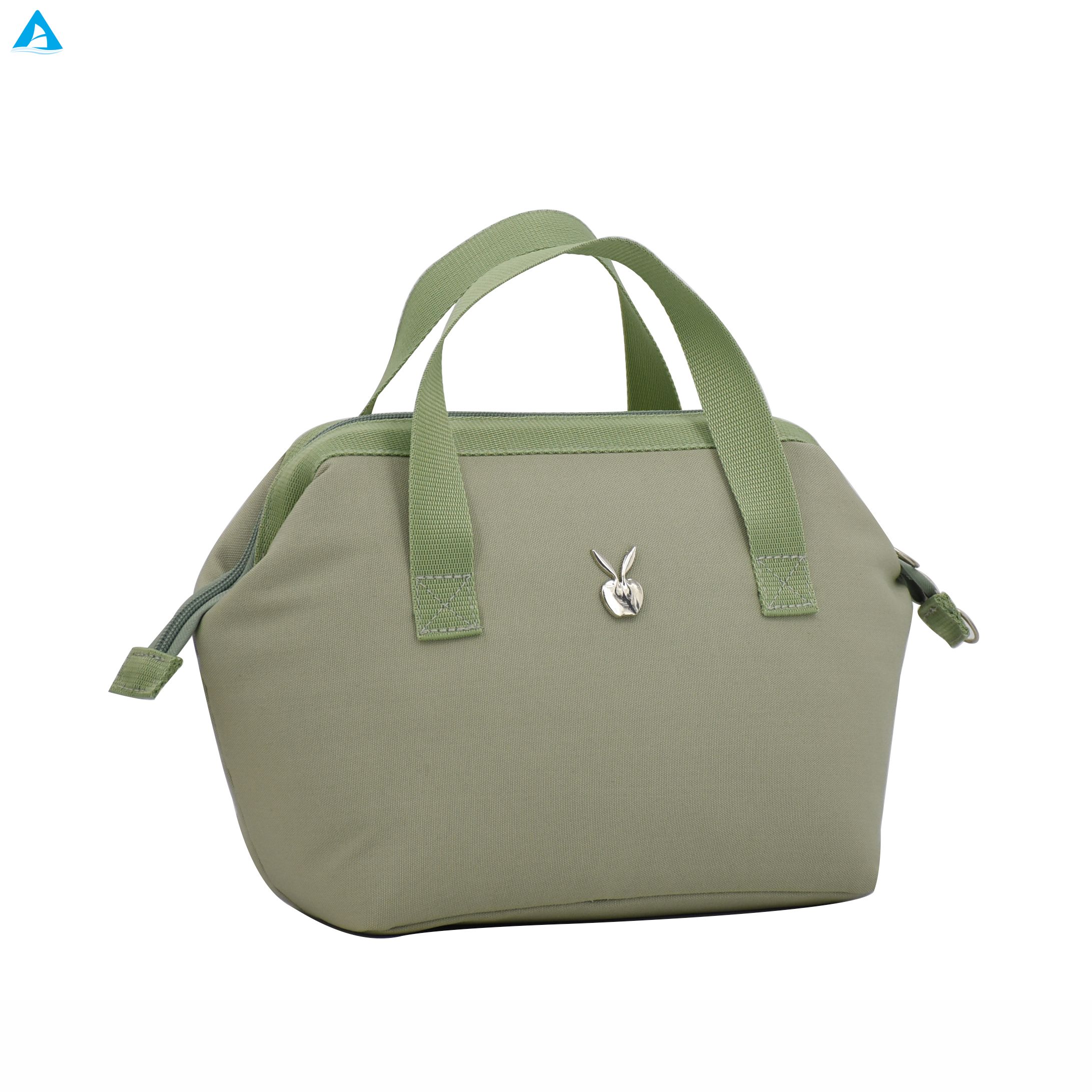 Bolsa de almuerzo bonita, bolsa de mano térmica de poliéster reutilizable, bolso portátil para el trabajo, Picnic, almacenamiento de comida escolar