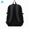 Mochila al aire libre de PU duradera personalizada, adorno reflectante, mochila deportiva resistente al agua para ordenador portátil, cordón elástico para senderismo y viajes, venta al por mayor