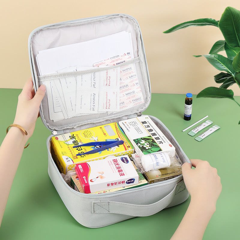 Bolsa de medicina pequeña portátil Advance, Kit de rescate de emergencia, bolsa de almacenamiento médico de poliéster para el hogar, bolsa de mano para viajes al aire libre y negocios