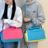 Neceser de viaje colorido multifuncional, bolsa de almacenamiento de cosméticos con correa para equipaje, bolsa de tenis deportiva para viaje y Fitness