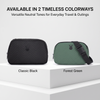 Bolso bandolera convertible 2 en 1, pequeño bolso acolchado en la cintura, bolso de hombro ligero con correa desmontable para viajes y uso diario