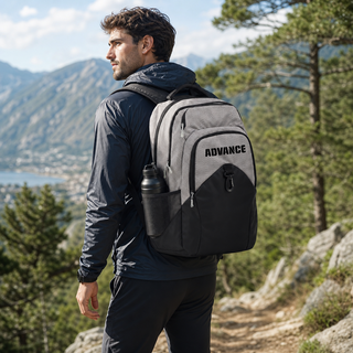 Mochila deportiva informal Advance Fashion para hombre, bolsa de viaje de gran capacidad con mosquetón, mochila para exteriores repelente al agua 