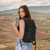 Mochila de hidratación para exteriores, chaleco con forro a prueba de fugas, malla transpirable para correr, ciclismo, mochila con tira reflectante para hombres y mujeres