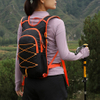 NEW ADVANCE Mochila Softback para senderismo y correr, ligera, transpirable, ajustable, correa para el pecho, tiras reflectantes de seguridad