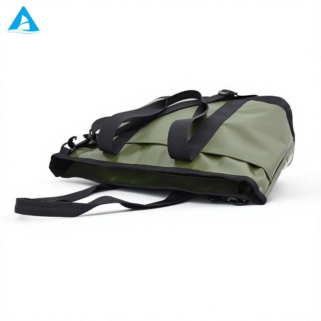 Bolso de mano mate impermeable, diseño 2 en 1 de gran capacidad con correa desmontable, bolso de mano con asa ancha para gimnasio, oficina, viajes diarios