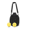 Pickleball Paddle Bag Mochila de neopreno con bolsillo de malla, correa ajustable para hombres y mujeres, deportes al aire libre