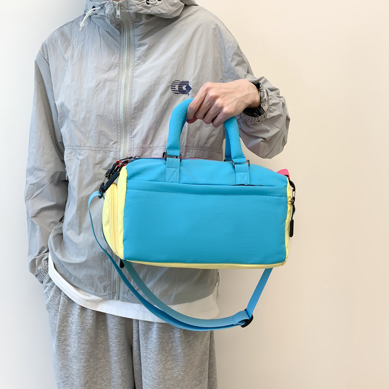 Neceser de viaje colorido multifuncional, bolsa de almacenamiento de cosméticos con correa para equipaje, bolsa de tenis deportiva para viaje y Fitness