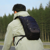 Mochila de hidratación impermeable para exteriores con tiras reflectantes y parte trasera de malla transpirable, mochila de ciclismo para acampar de 20L para hombres y mujeres