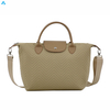 Bolso de mano de moda, bolso de mano portátil ligero de gran capacidad para mujer, bolso de hombro tipo bandolera diario con correa ancha desmontable