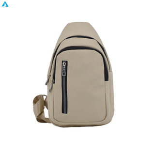 Bolso de pecho para ciclismo Unisex, mochila cruzada informal de tela Oxford con cierre de cremallera, diseño de moda portátil
