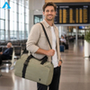 Bolsa de viaje para gimnasio y deportes, ligera, portátil, de nailon, para hombres y mujeres, equipaje de gran capacidad para viajes de negocios