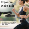 Riñonera para correr cinturón de hidratación reflectante maratón ciclismo senderismo deportes al aire libre cierre de cremallera de nailon ergonómico ajustable