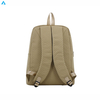 Mochilas de mujer de nailon de color sólido personalizadas de fábrica con cierre de cremallera, ligeras y modernas para estudiantes 