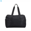 Bolso de lona deportivo de nailon resistente al agua con diseño de estrellas a la moda, bolso de viaje portátil para gimnasio para mujer de gran capacidad, bolso de fin de semana